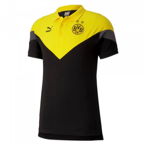 Polo Borussia Dortmund 2019-20 Gelb Schwarz Fussballtrikots Günstig